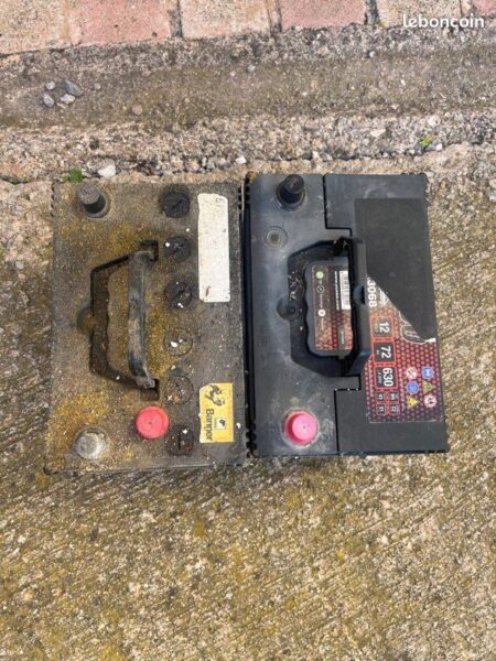 2 Batteries usagées